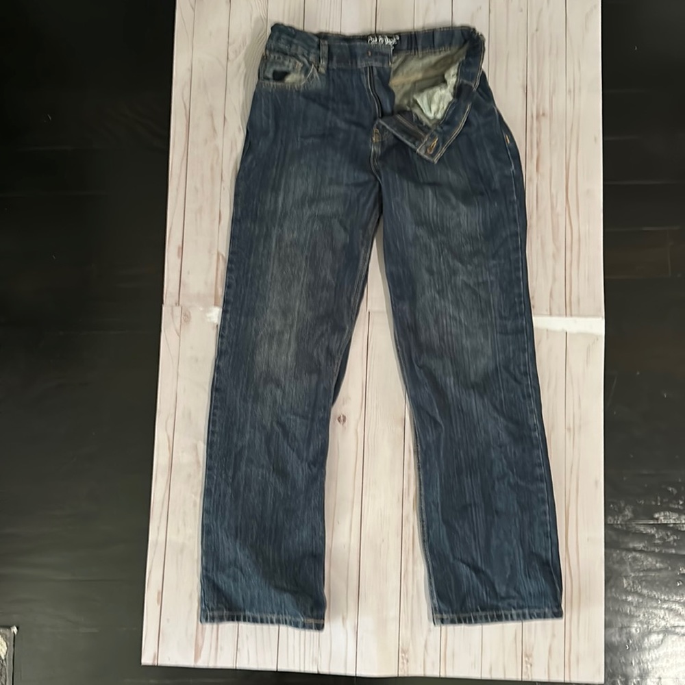 Cat & Jack jeans 14 Husky adjustable waist